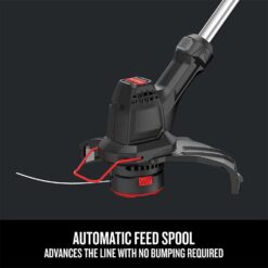 CRAFTSMAN 12-in Straight Corded Electric String Trimmer with Edger Conversion Capable