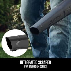 CRAFTSMAN 20-volt Max 200-CFM 90-MPH Battery Handheld Leaf Blower 4 Ah (Battery and Charger Included)