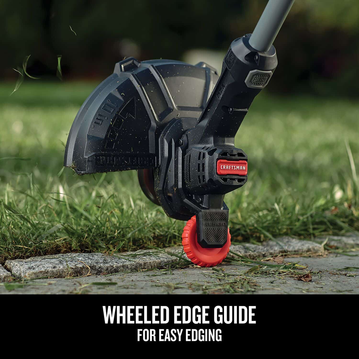 CRAFTSMAN 20-volt Max 10-in Straight Battery String Trimmer with Edger Conversion Capable 2 Ah (Battery and Charger Included)