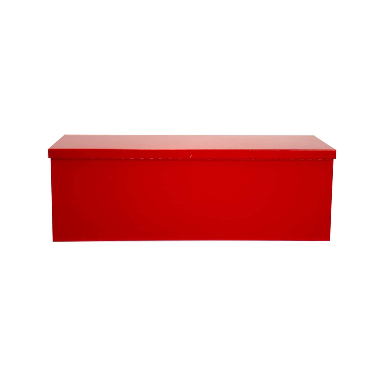 CRAFTSMAN Portable Tool Box 30.12-in Red Steel Lockable Tool Box