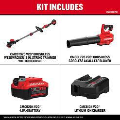CRAFTSMAN V20 20-volt Max Cordless Battery String Trimmer and Leaf Blower Combo Kit (Battery & Charger Included)
