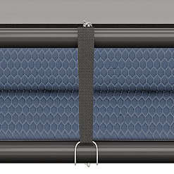 Henredon Folding Foldaway Guest Bed with Cooling Gel Lux Foam Mattress, Twin