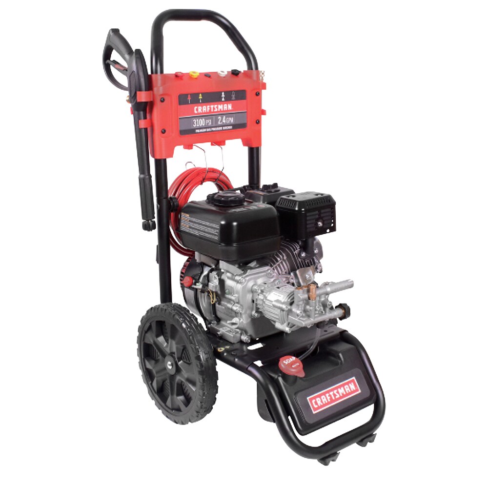 CRAFTSMAN 3100 PSI at 2.4-GPM 3100 PSI 2.4-Gallons Cold Water Gas Pressure Washer - Image 2