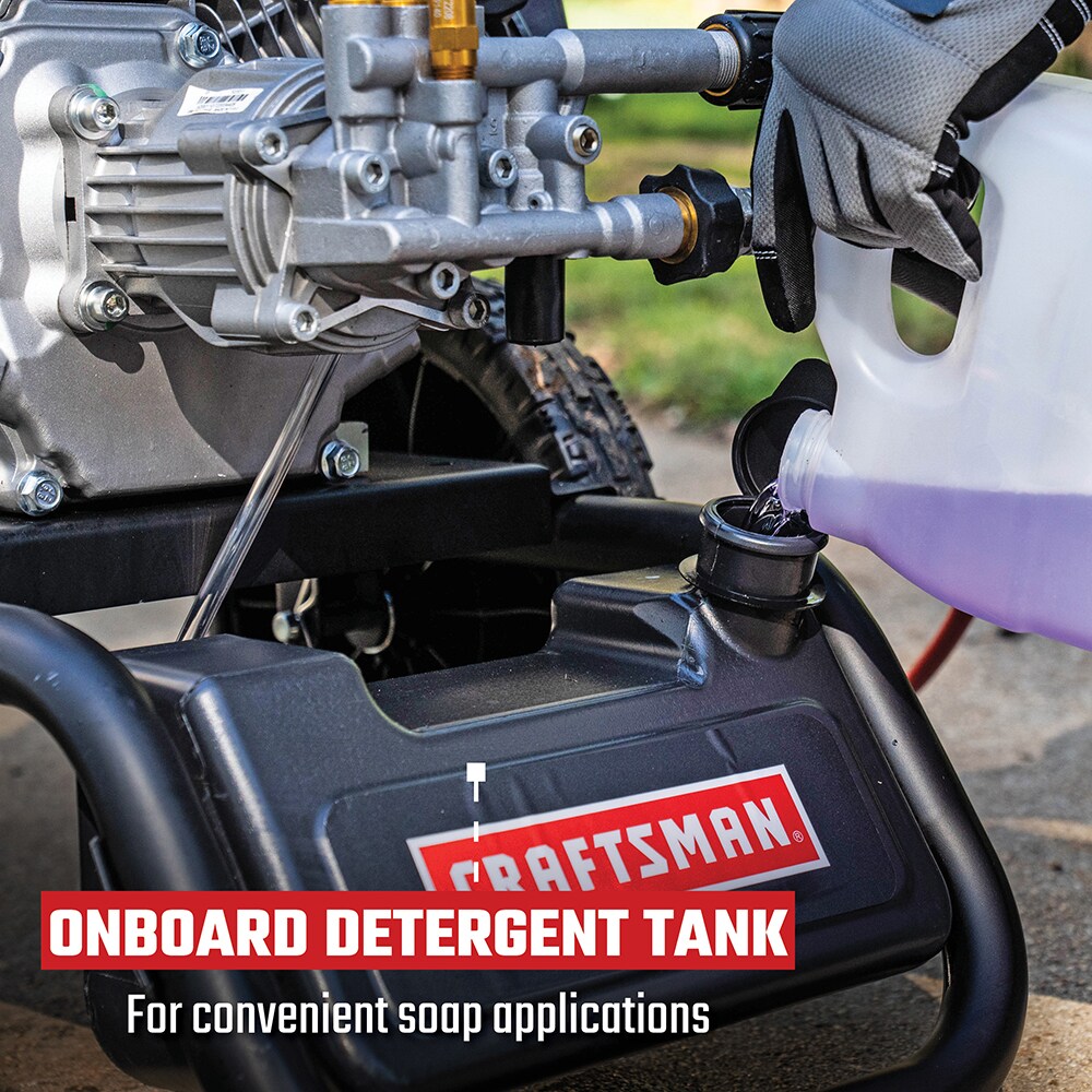 CRAFTSMAN 3100 PSI at 2.4-GPM 3100 PSI 2.4-Gallons Cold Water Gas Pressure Washer - Image 12