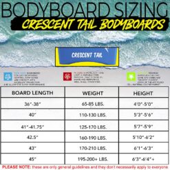 Body Glove Big Tuna 45 inch Large Bodyboard, Leash Included
