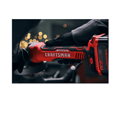 CRAFTSMAN CMCG451B V20 RP 4.5-in 20-volt Max Paddle Switch Brushless Cordless Angle Grinder