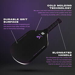 Prism Carbon Fiber 16mm - Foam Injected Walls - Includes Paddle Cover