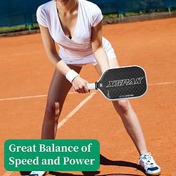 XS XSPAK 12K Carbon Fiber Pickleball Paddle - Tournament Edition