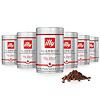 illy Whole Bean Coffee - Perfectly Roasted Whole Coffee Beans – Classico Medium Roast – 8.8 Ounce, 6 Pack (packaging may vary)