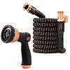 Pocket Hose Copper Bullet Expandable Garden Hose w/10 Pattern Thumb Spray Nozzle