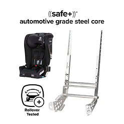 Diono Radian 3R SafePlus, All-in-One Convertible Car Seat, Rear and Forward Facing, SafePlus Engineering, Black Jet
