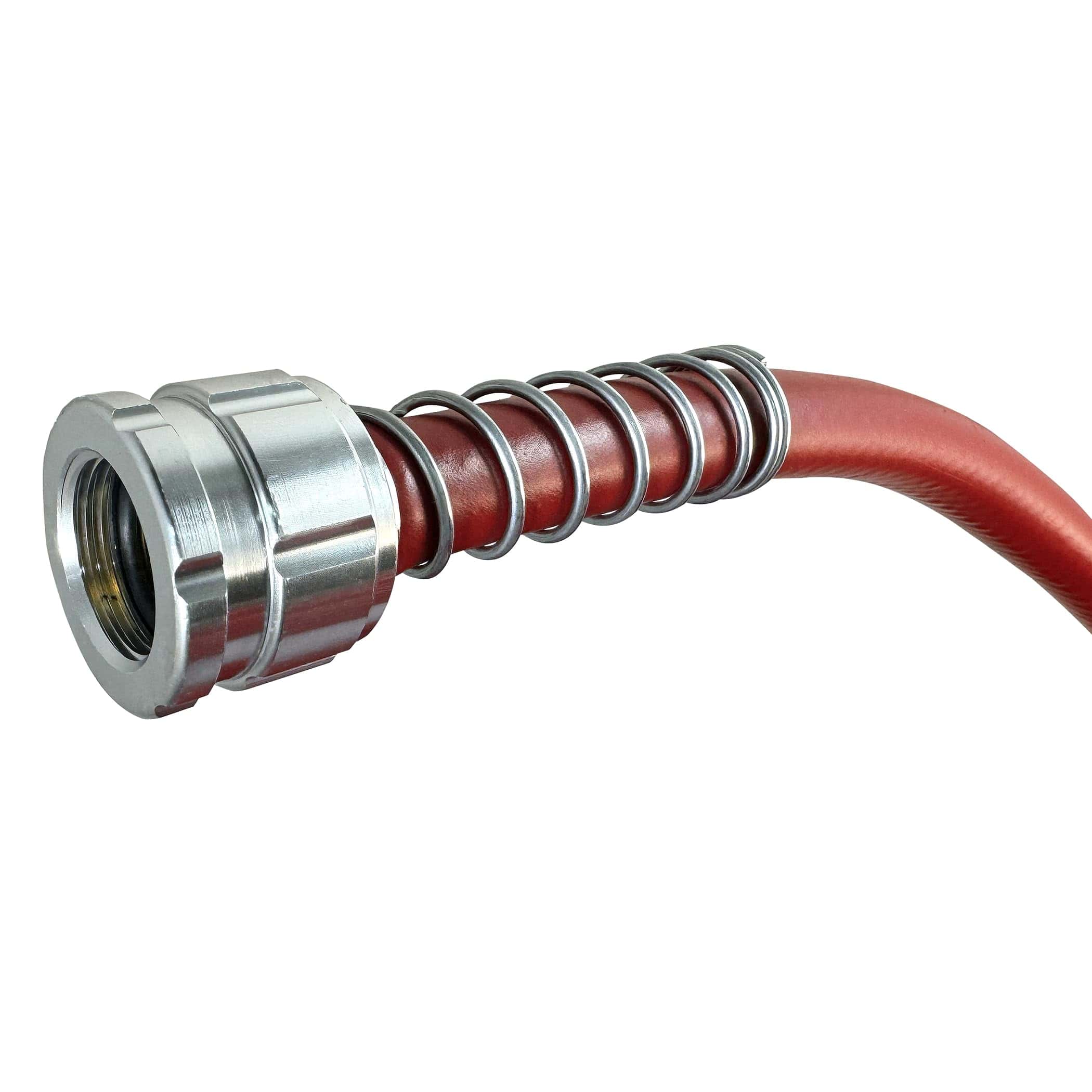 Flexon FA58100CN Farm and Ranch Garden Hose, 100 ft, Red
