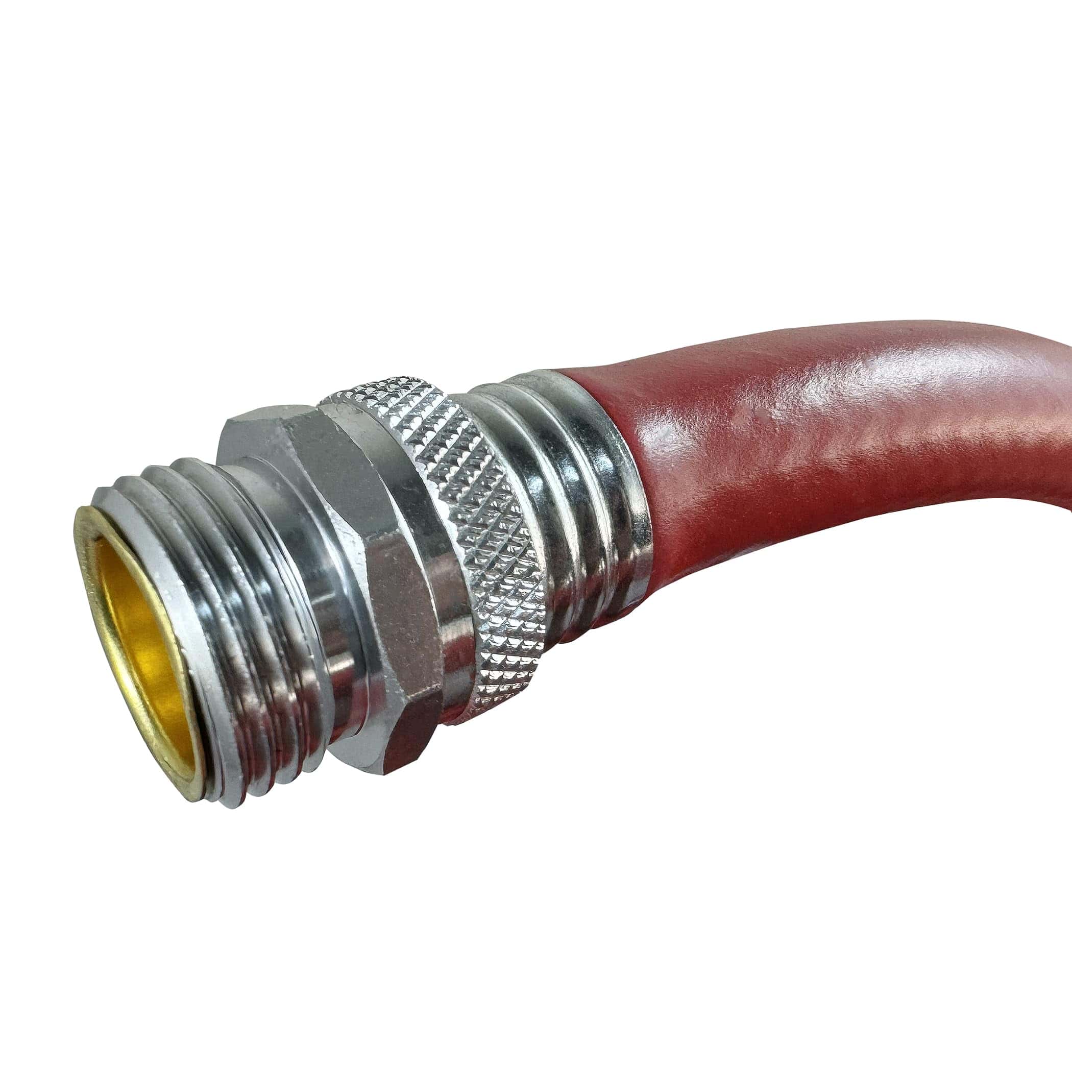 Flexon FA58100CN Farm and Ranch Garden Hose, 100 ft, Red