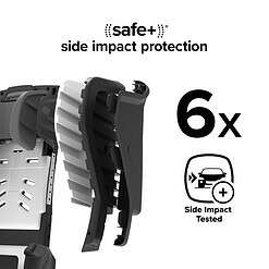 Diono Radian 3R SafePlus, All-in-One Convertible Car Seat, Rear and Forward Facing, SafePlus Engineering, Black Jet
