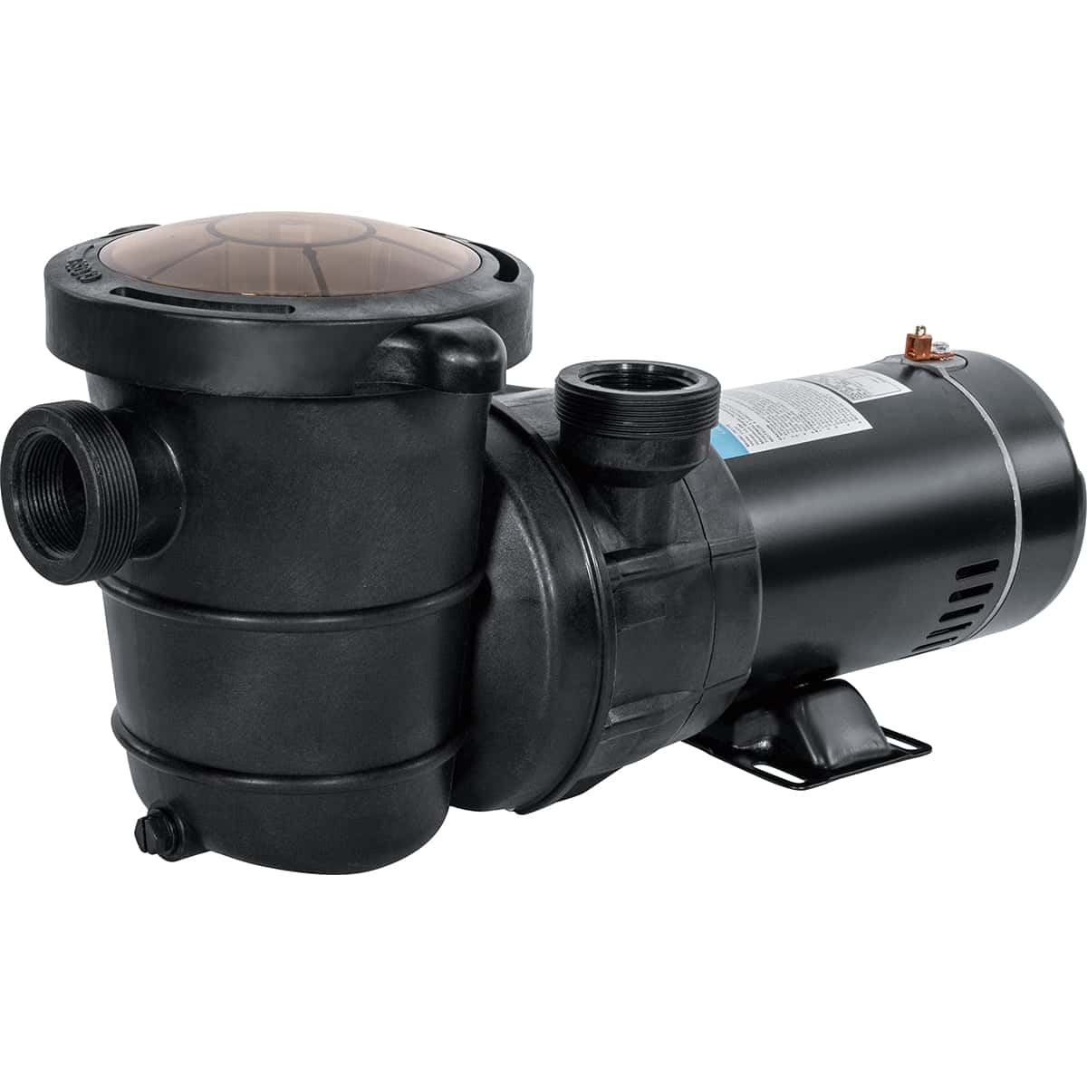 XtremepowerUS 1.5 HP Self Prime Above Ground Variable 2-Speed Swimming Pool Pump Spa 2" Strainer Basket Filter