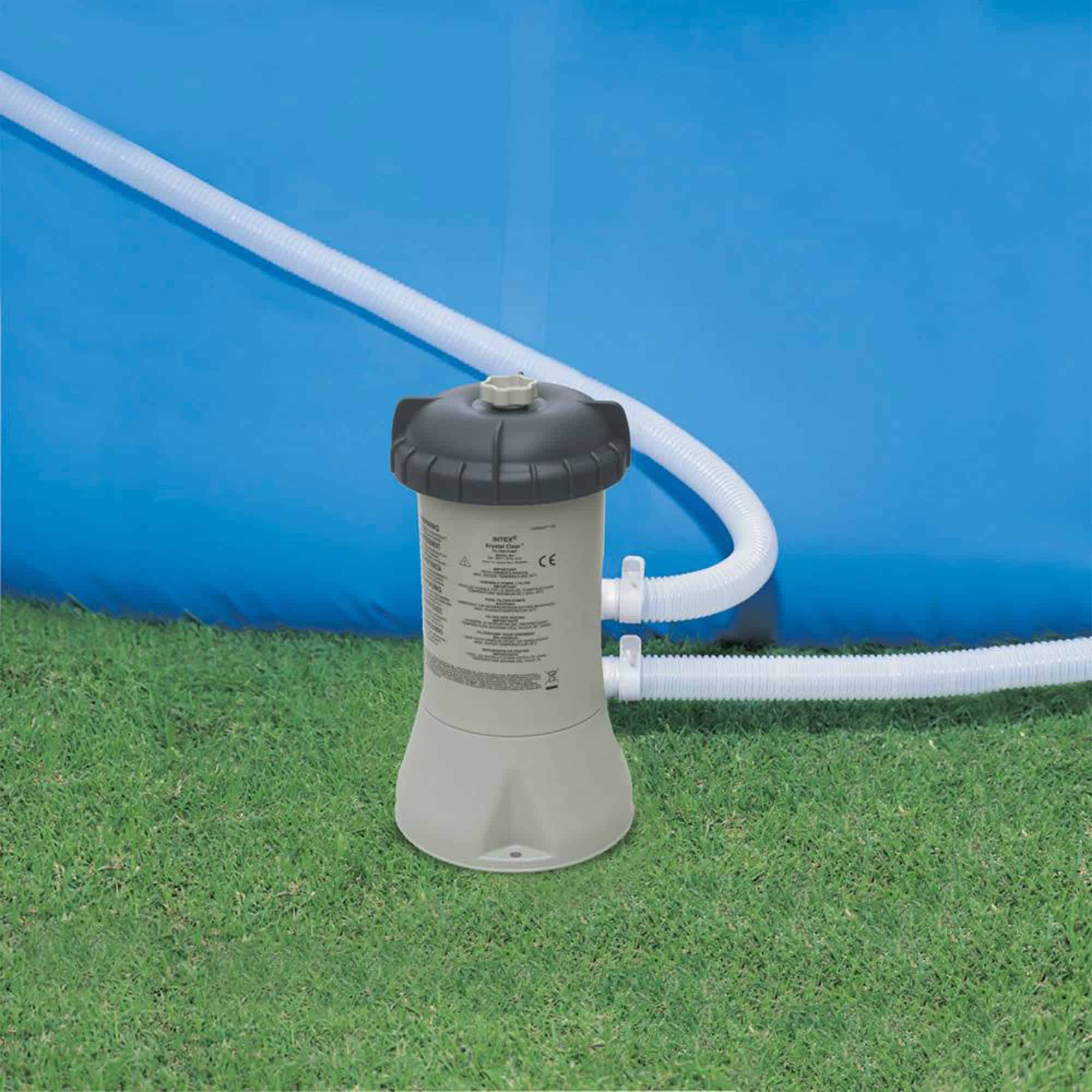 Intex Metal Frame 10'x30" Swimming Pool with Filter Pump & Maintenance Kit