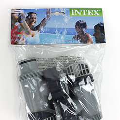 Intex Above Ground Plunger Valves with Gaskets & Nuts Replacement Part (12 Pack)