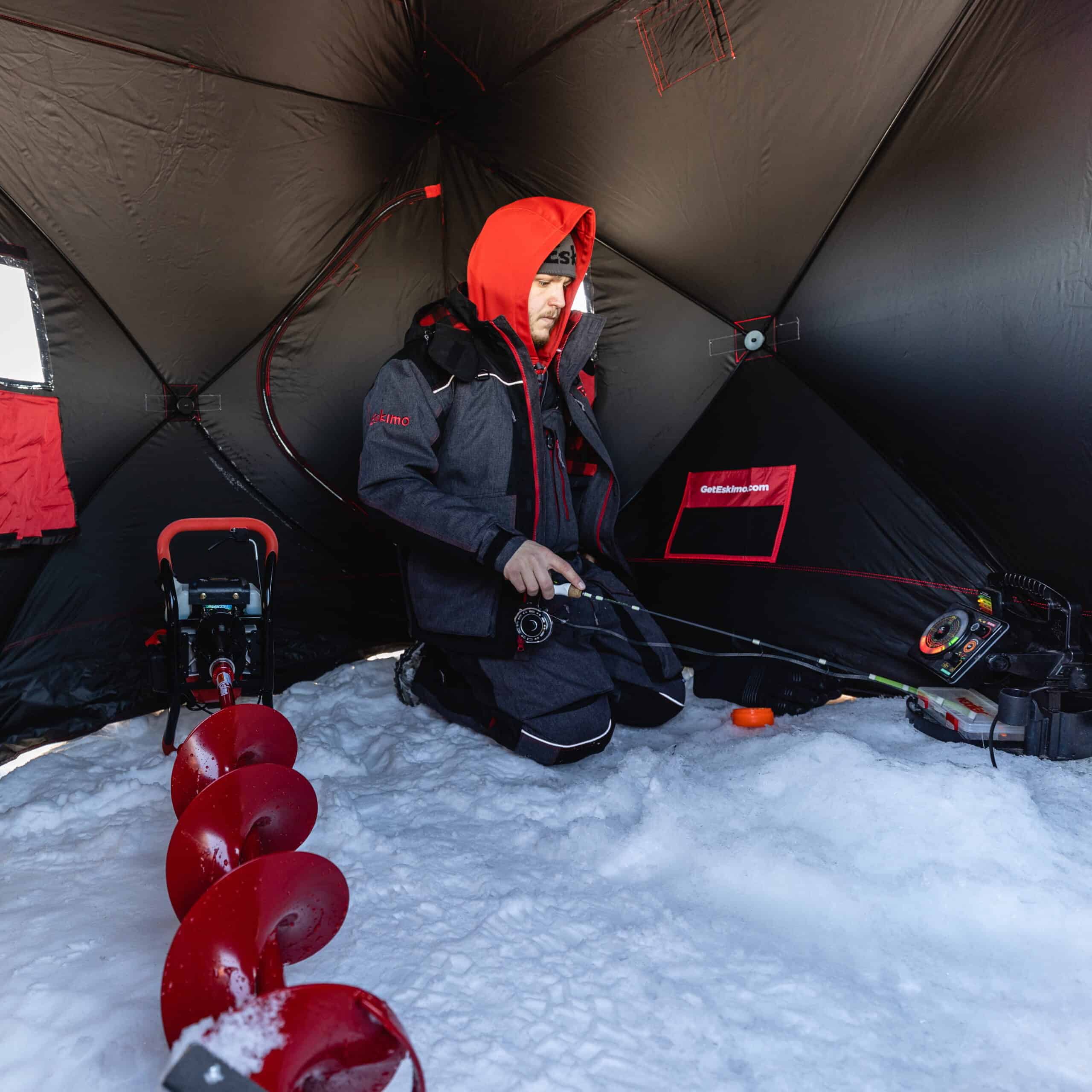 Eskimo 69143 QuickFish 3 Portable Pop-Up Shelter, 3 Person