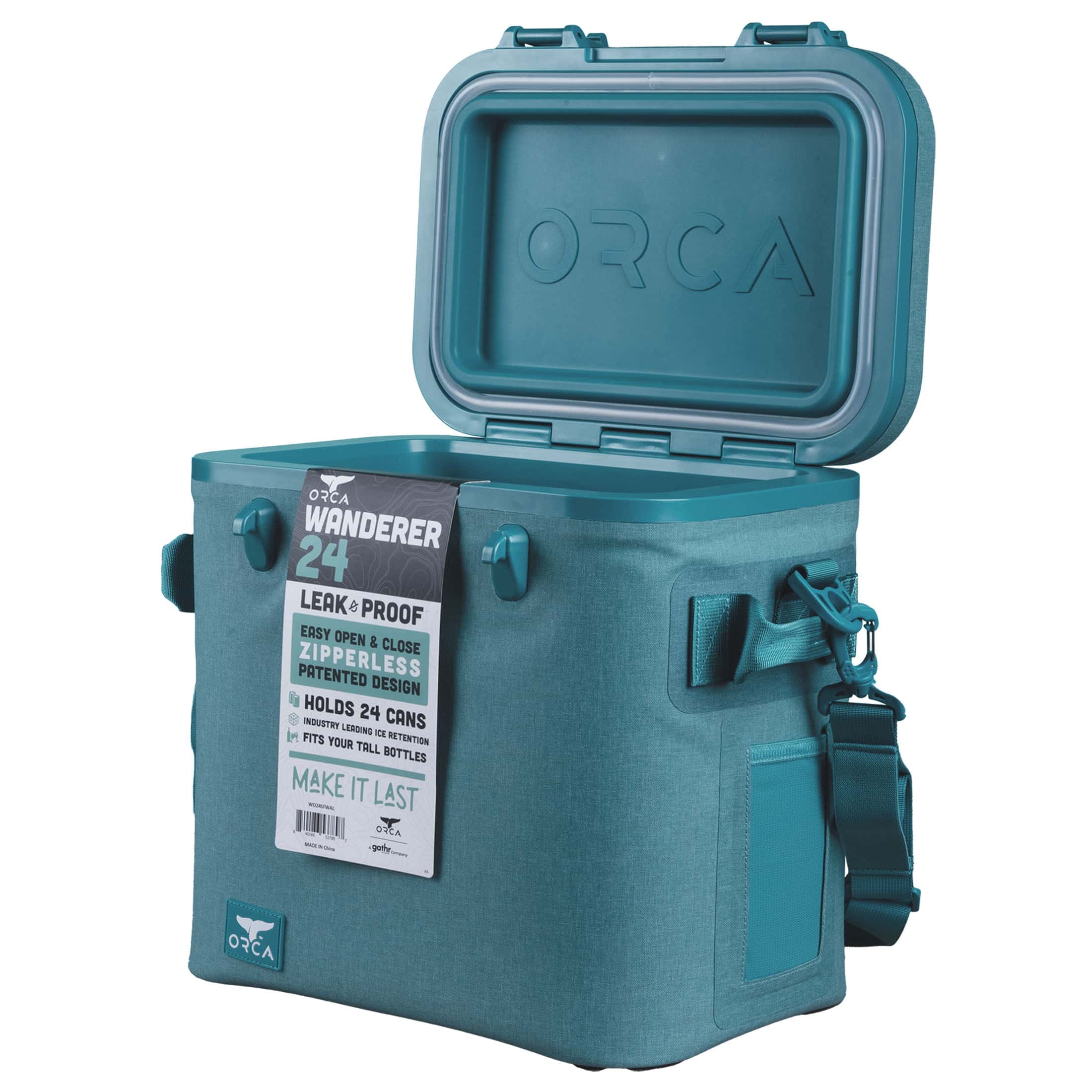 ORCA Wanderer 24 Soft-Sided Cooler, Starboard Blue