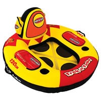 Sportsstuff Trek N Tube Inflatable Water Tube with Cooler, Cup holder, & Pockets