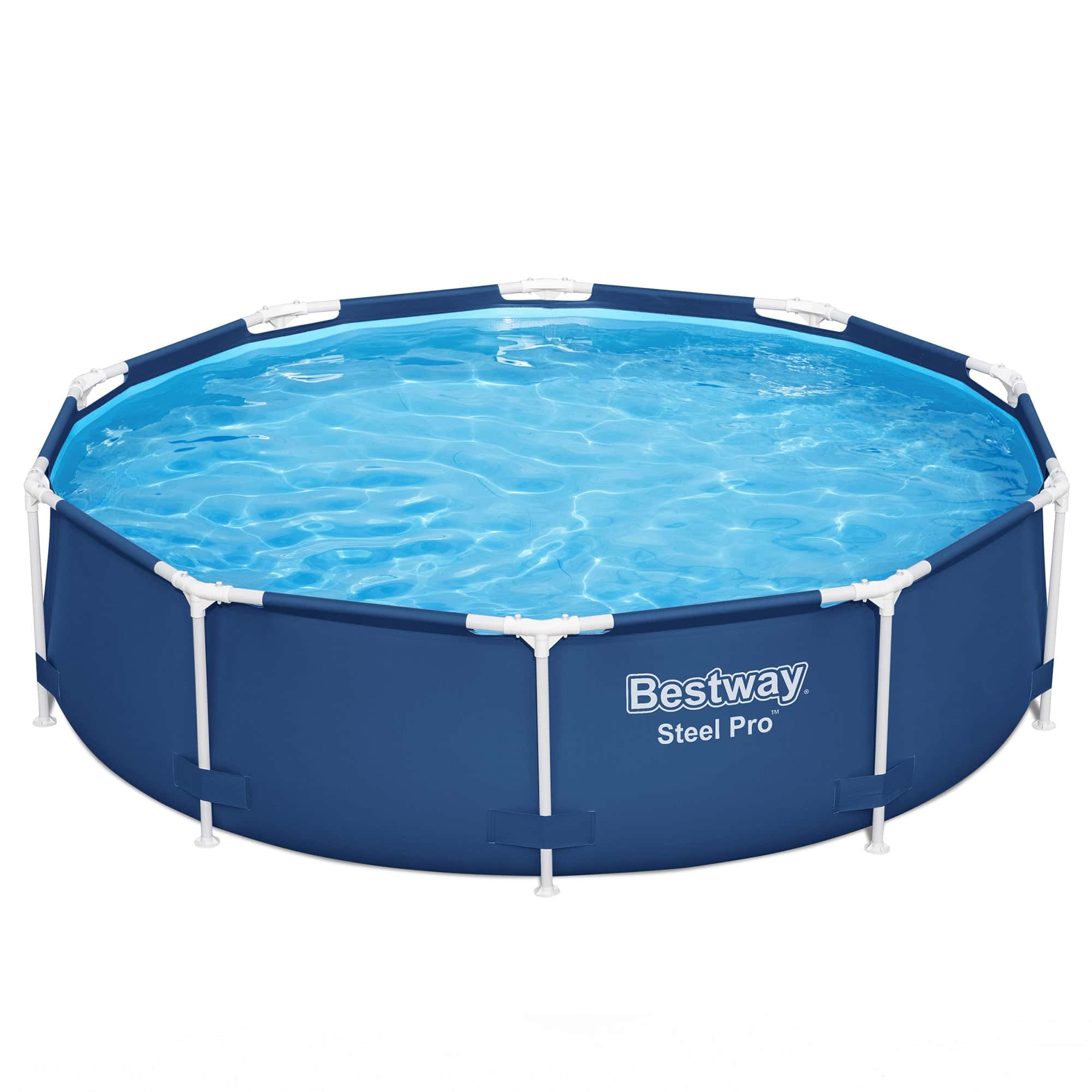 Bestway Steel Pro 10' x 30" Above Ground Swimming Pool Set with Filter Pump