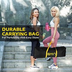 A11N Portable Pickleball Net System, Designed for All Weather Conditions with Steady Metal Frame and Strong PE Net