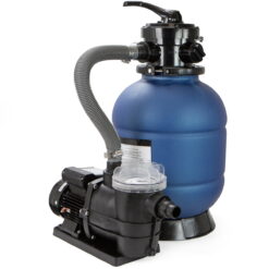 XtremepowerUS 12" Sand Filter Pump System Tank up to 10,000 Gallons Above-Ground Pool Gauge with 3/4HP Pool Pump
