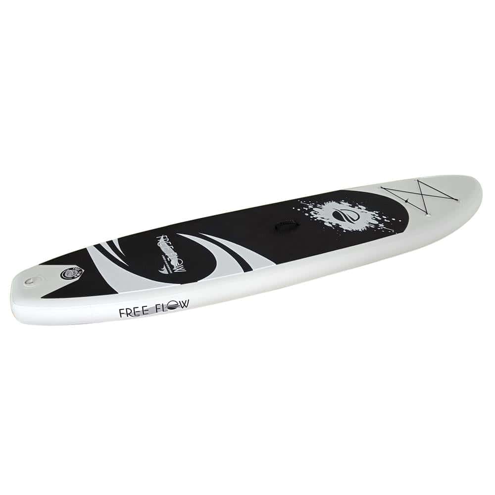 SereneLife SLSUPB06 - Free Flow Paddleboard SUP - Stand Up Water Paddle-Board (10 Ft.)