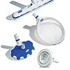 Swimline Hydrotools Cobalt Series Premium Cleaning Swimming Pool Maintenance Kit 4pc 20" - Blue/White