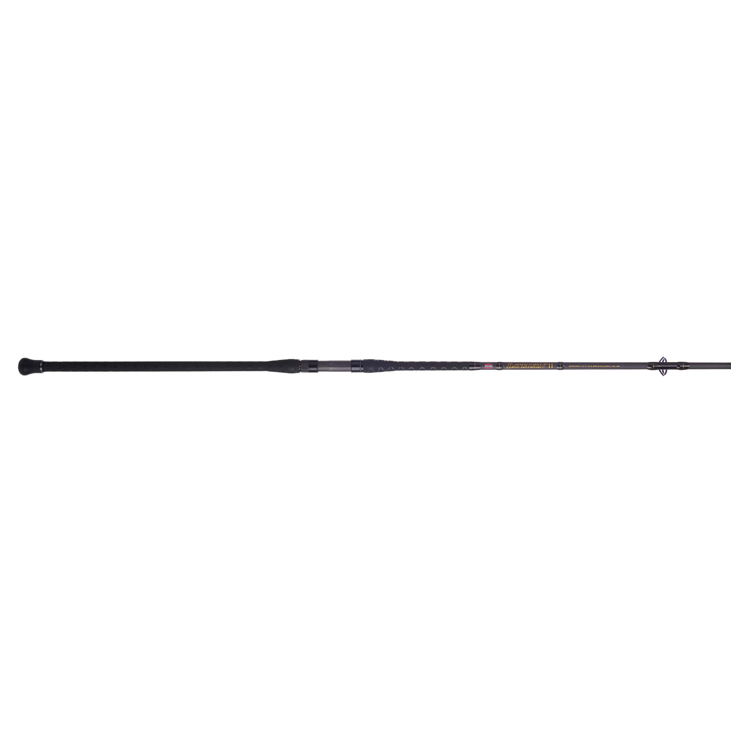 PENN Battalion II 12’. Surf Spinning Rod; 2 Piece Fishing Rod