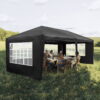 Ktaxon 10'x20' Canopy Wedding Party Tent Pop up Gazebo Black-6