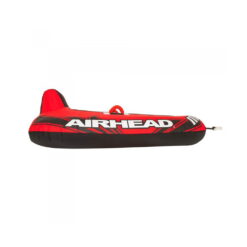 Airhead Mach 1 Inflatable Single Rider Towable Lake Ocean Water Tube Float, Red