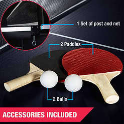 MD Sports Official Size Table Tennis Table