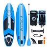 AKSPORT 10'6"x32"x6" Inflatable All Around Stand Up Paddle Board Kit, Blue