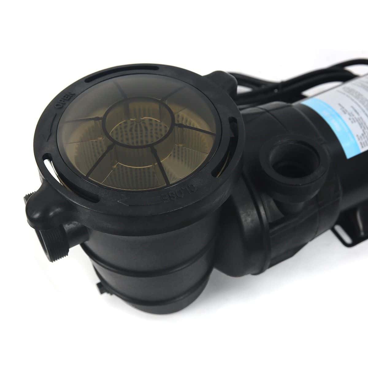 XtremepowerUS 1.5 HP Self Prime Above Ground Variable 2-Speed Swimming Pool Pump Spa 2" Strainer Basket Filter