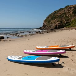 Crew Axel Inflatable Paddle Board 10’33’6” (18lb) SUP Kit Includes Paddle Pump Bag & More Blue