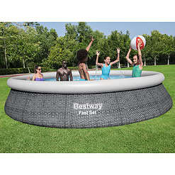 Bestway 15' Round Inflatable Above Ground Pool