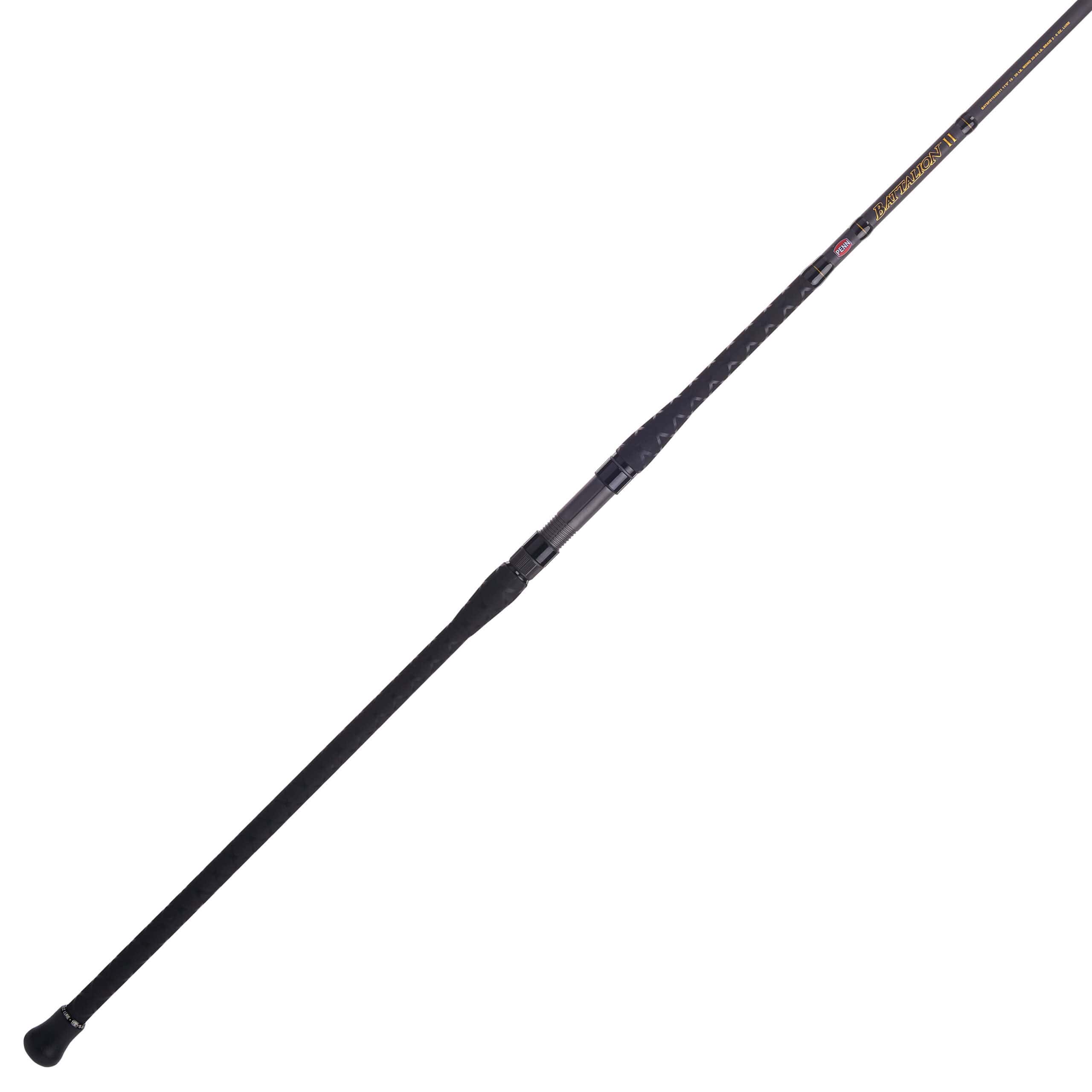 PENN Battalion II 12’. Surf Spinning Rod; 2 Piece Fishing Rod