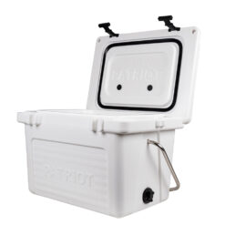 Patriot Coolers 20 Quart High Performance Rotomolded Cooler - White