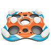 Bestway 43115E 101 Inch Rapid Rider 4 Person Floating Island Raft w/ Coolers