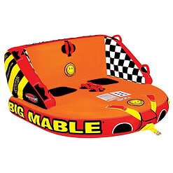 Sportsstuff Inflatable Big Mable Sitting Double Rider Towable Boat and Lake Tube