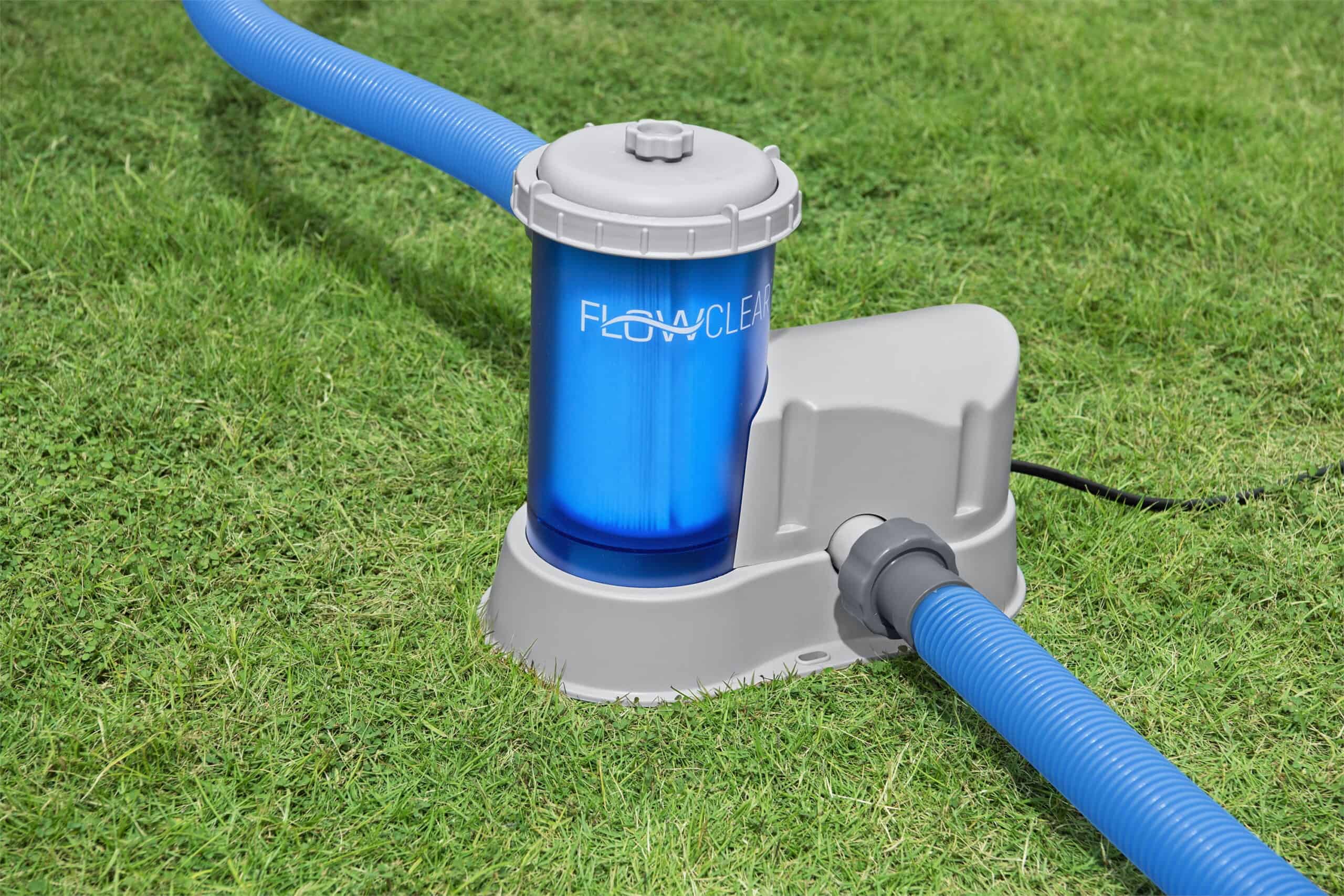 Flowclear 1500 gal. Transparent Filter Above-Ground Pool Pump