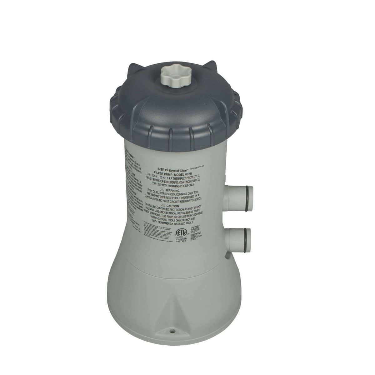 Intex 10 Feet x 30 Inches Outdoor Swimming Pool w/ Cartridge Filter Pump System