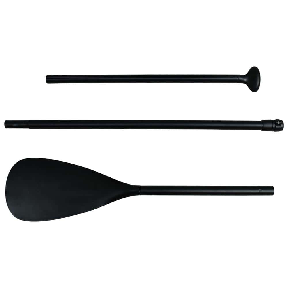 vidaXL Inflatable Stand Up Paddleboard Set Black and White 2727