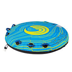 Connelly Triple Play 70 In 3 Rider Inflatable Boat Towable Inner Tube, Blue