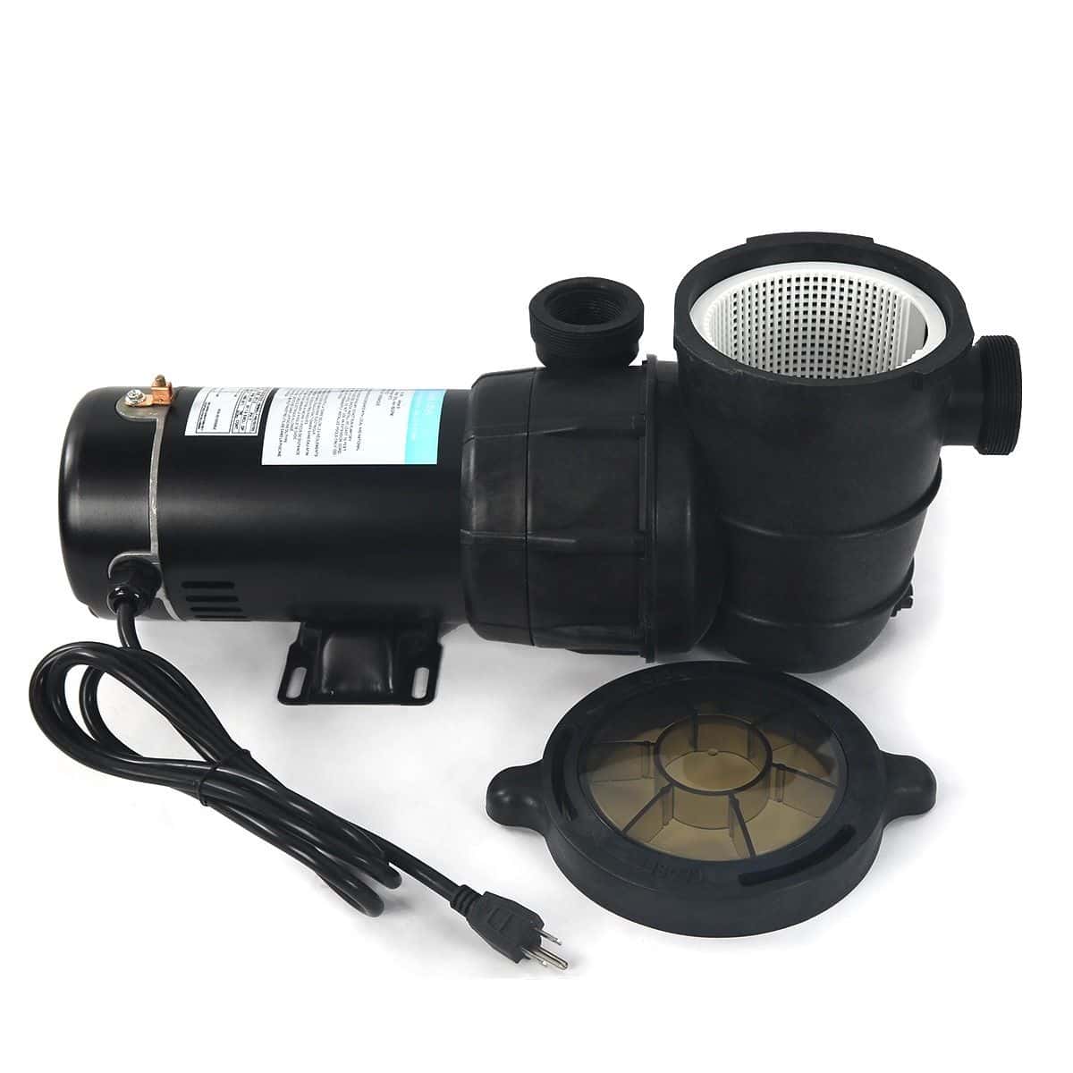 XtremepowerUS 1.5 HP Self Prime Above Ground Variable 2-Speed Swimming Pool Pump Spa 2" Strainer Basket Filter