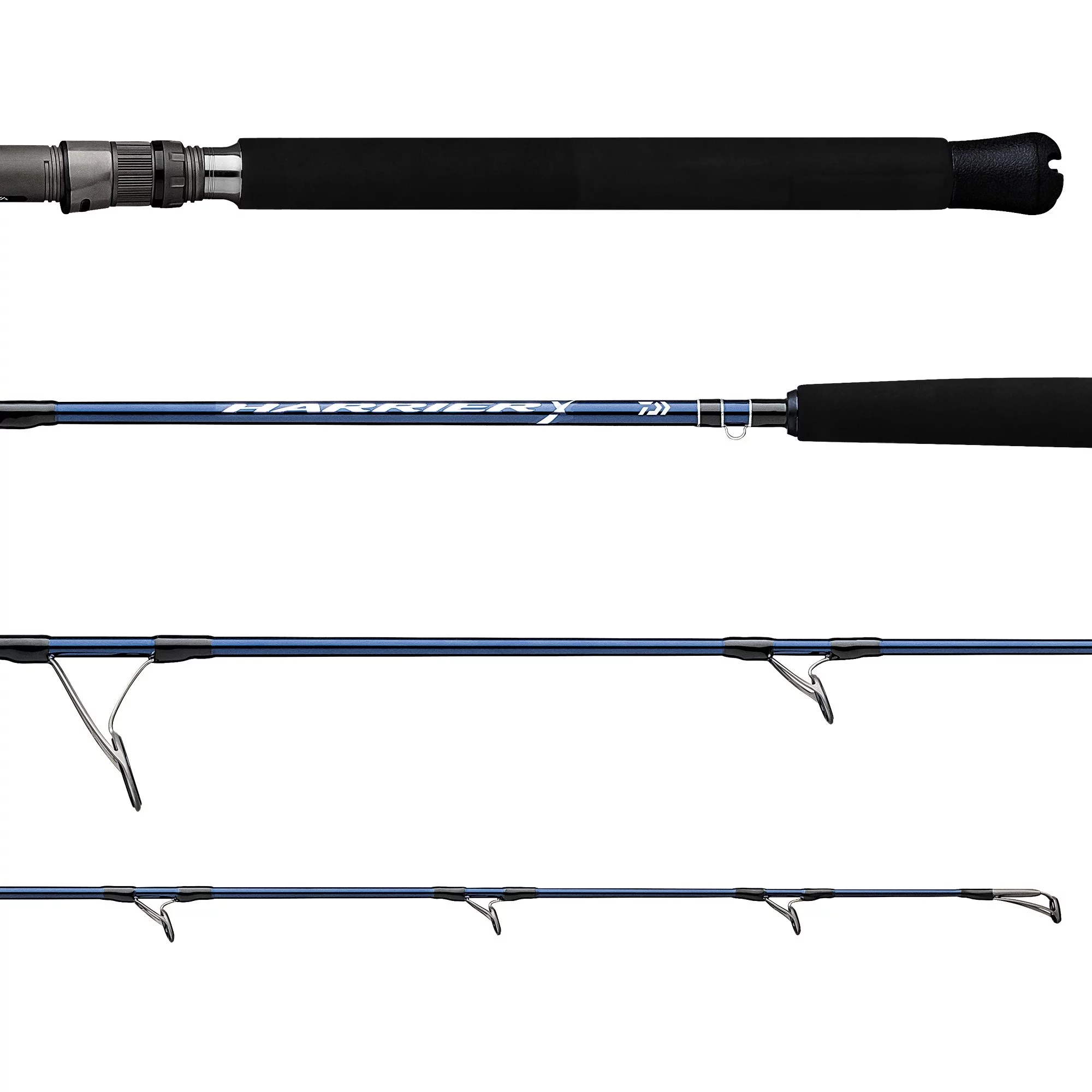 DAIWA HRX58HS Harrier X Jigging Rod Spinning 5'8" Heavy Saltwater - Image 2