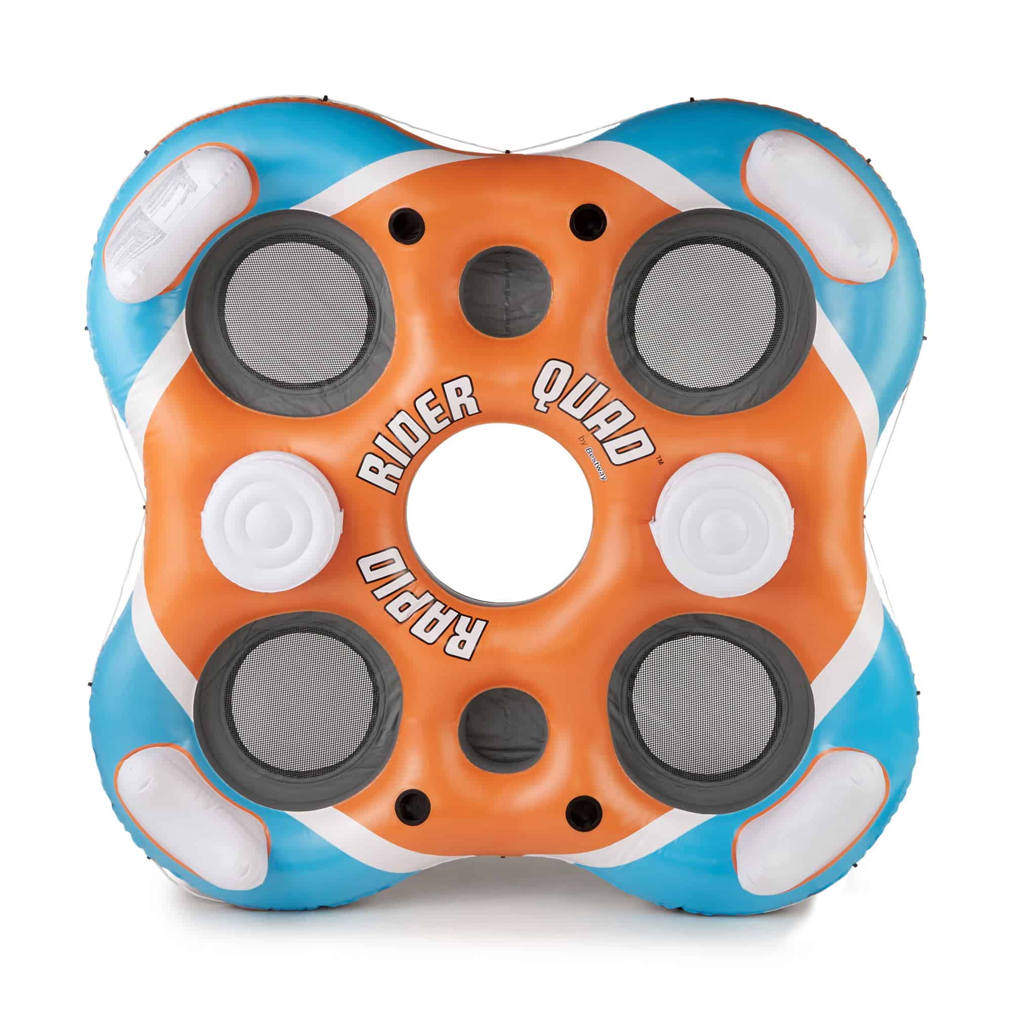 Bestway Rapid Rider 1 Rider Inflatable River Tube & 4 Rider Floating Island