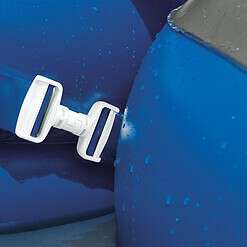 Intex 58854EP River Run Connect Lounge Inflatable Floating Water Tube (3 Pack)
