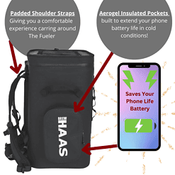 BREW HAAS Backpack Cooler - THE FUELER - 36 Cans